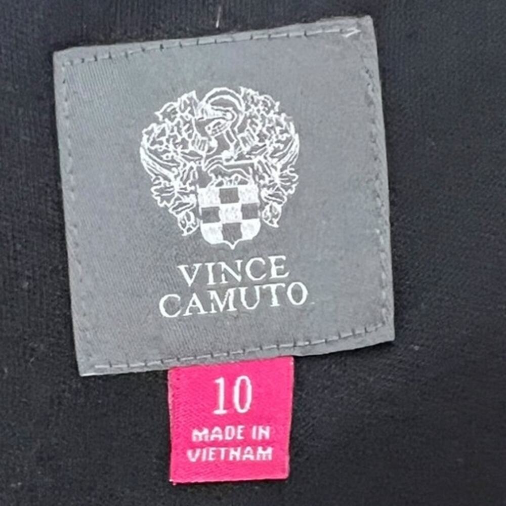 VINCE CAMUTO Long Sleeve Diamond Pattern Midi Dress SZ 10 - Picture 10 of 11